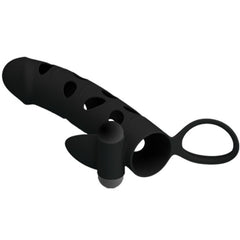 PRETTY LOVE - SILICONE COVER WITH VIBRATION 15.2 CM - 53Xshop