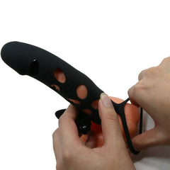 PRETTY LOVE - SILICONE COVER WITH VIBRATION 15.2 CM - 53Xshop