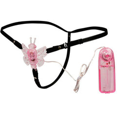 BAILE - HARNESS WITH MULTIVESPEED VIBRATING BUTTERFLY - 53Xshop