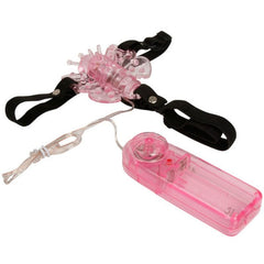 BAILE - HARNESS WITH MULTIVESPEED VIBRATING BUTTERFLY - 53Xshop