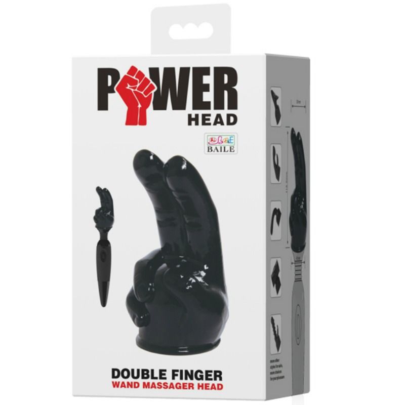 BAILE - POWER HEADINTERCHANGEABLE HEAD FOR HAND DESIGN MASSAGER - 53Xshop