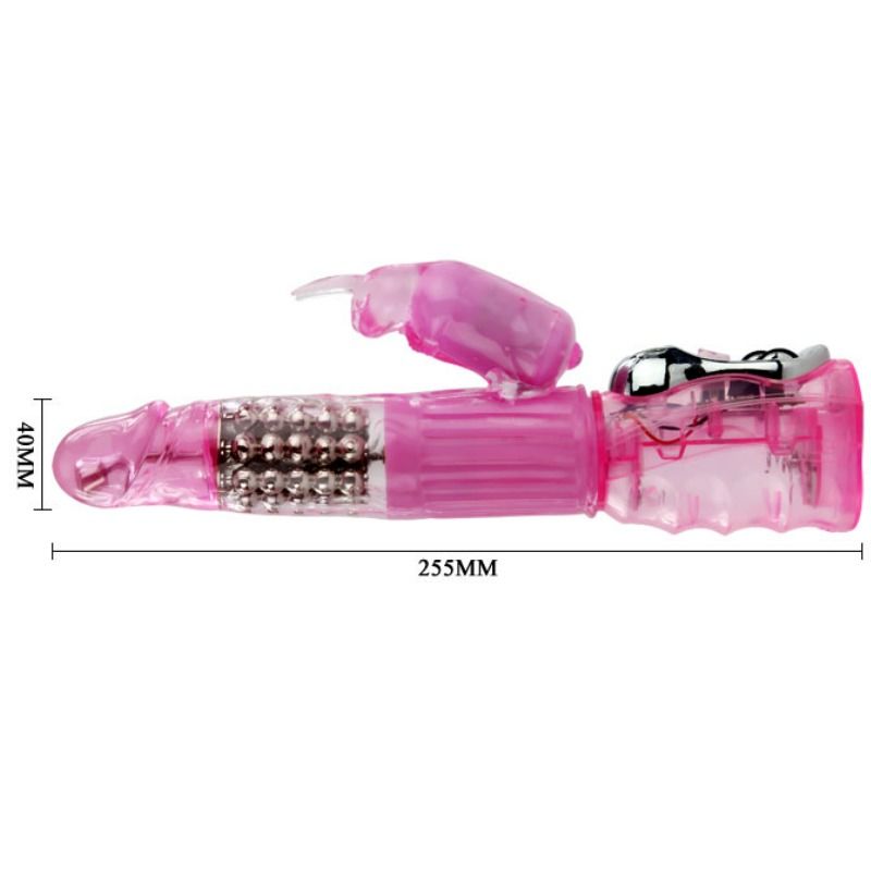 BAILE - VIBRATOR WITH ROTATION AND RABBIT MULTIVE SPEED AND MULTIROTATION - 53Xshop