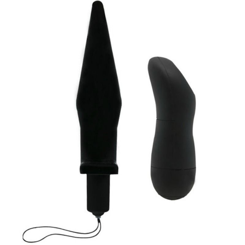 BAILE - DANCE BUTT ANAL PLUG WITH VIBRATION BLACK - 53Xshop