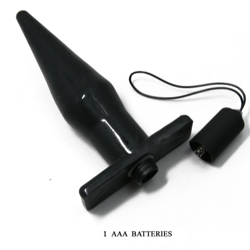 BAILE - DANCE BUTT ANAL PLUG WITH VIBRATION BLACK - 53Xshop