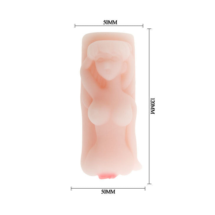 BAILE - TEMPTATION PASSION LADY WOMENS TORSO MALE MINI MASTURBADOR - 53Xshop