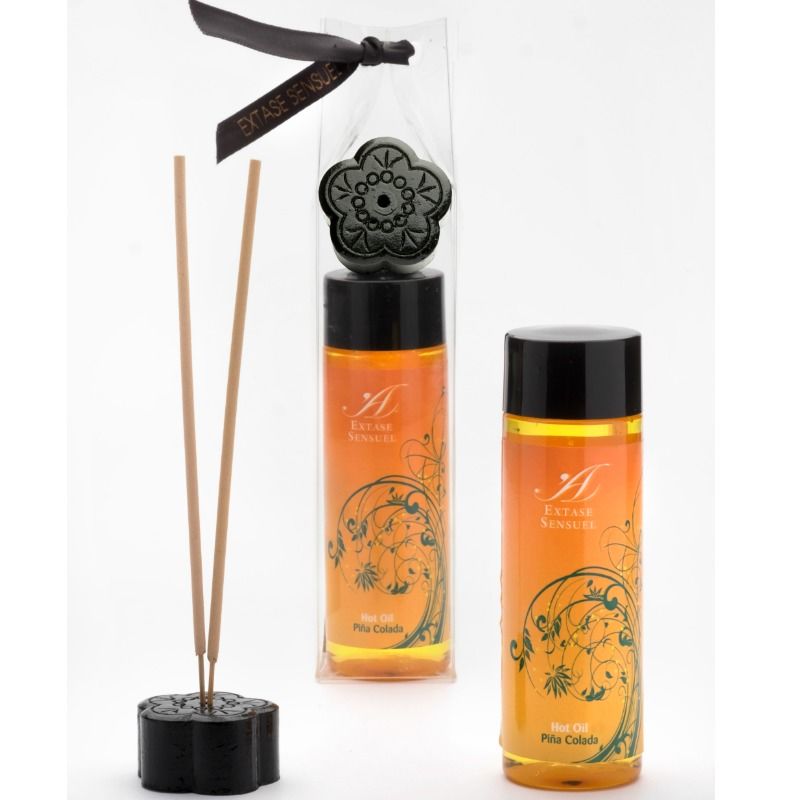 EXTASE SENSUAL - PIÑA COLADA HEAT STIMULATING OIL 100 ML - 53Xshop
