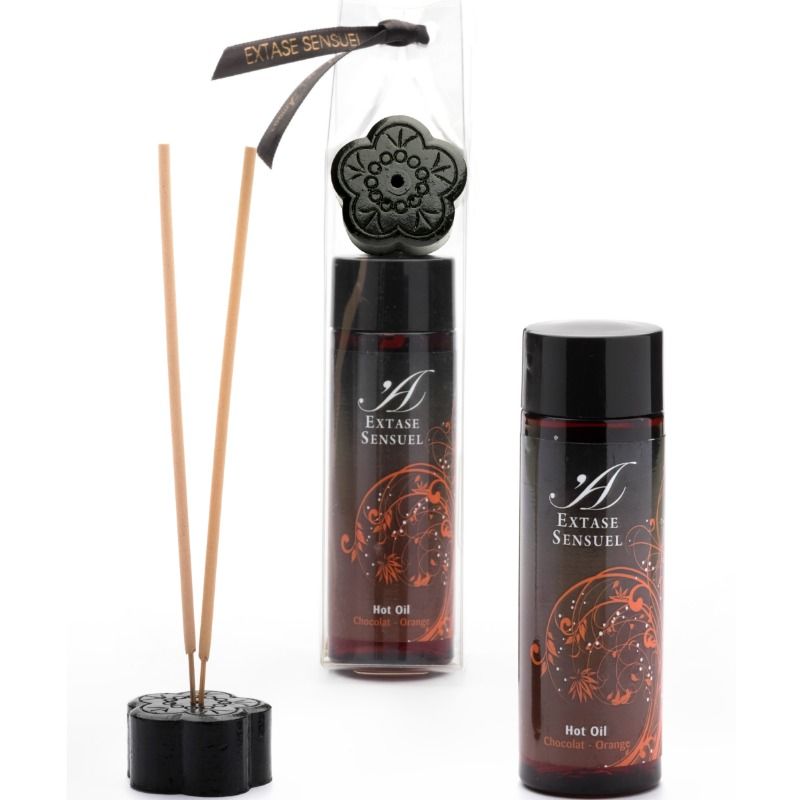 EXTASE SENSUAL - CHOCOLATE AND ORANGE STIMULATING OIL 100 ML - 53Xshop