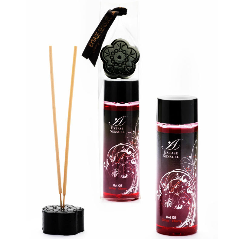 EXTASE SENSUAL - STIMULATING CHERRY OIL 100 ML - 53Xshop