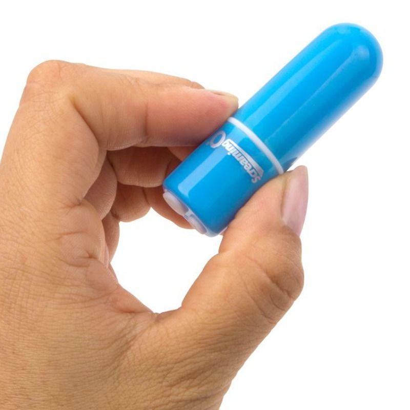 SCREAMING O - RECHARGEABLE VIBRATING BULLET VOOOM BLUE - 53Xshop