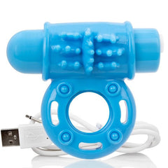 SCREAMING O - RING VIBRATOWOW RECHARGEABLE BLUE - 53Xshop