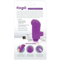 SCREAMING O - RECHARGEABLE THIMBLE FING OLILAC - 53Xshop
