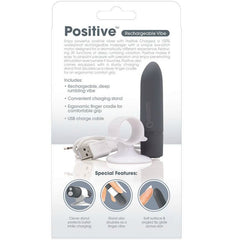 SCREAMING O - RECHARGEABLE MASSAGE POSITIVE GRAY - 53Xshop
