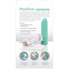 SCREAMING O - RECHARGEABLE MASSAGE POSITIVE GREEN - 53Xshop