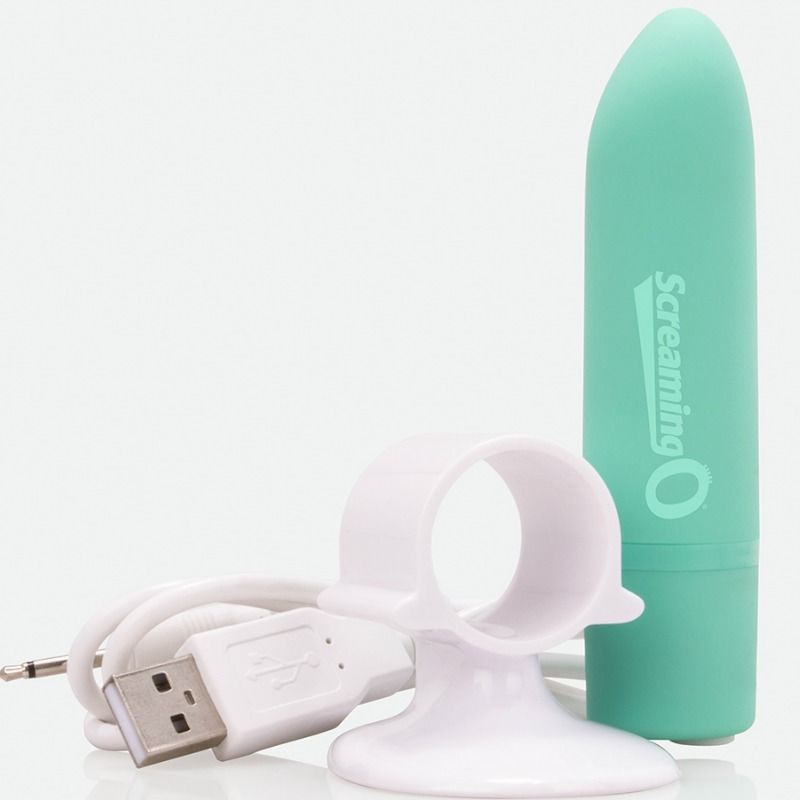 SCREAMING O - RECHARGEABLE MASSAGE POSITIVE GREEN - 53Xshop