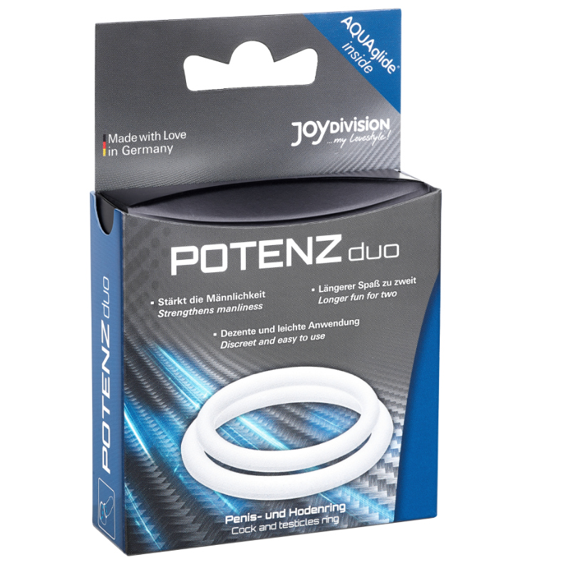 JOYDIVISION POTENZDUO - WHITE RINGS - M - 53Xshop