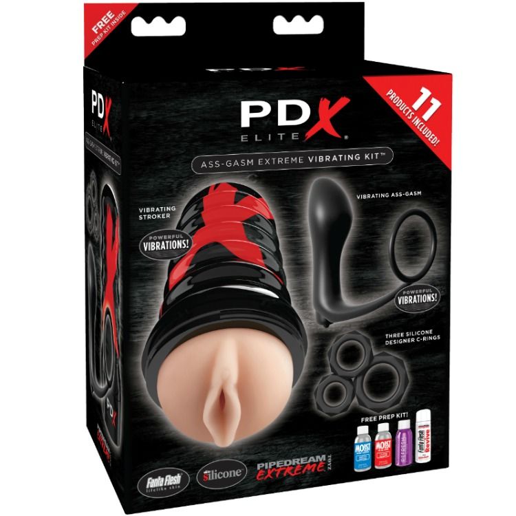 PDX ELITE - KIT ASS-GASM EXPLOSION VAGINA DESIGN - 53Xshop