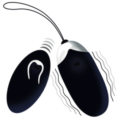INTENSE - FLIPPY II VIBRATING EGG WITH REMOTE CONTROL BLACK - 53Xshop