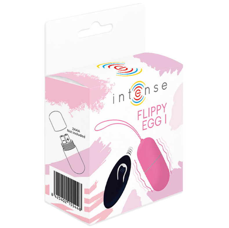 INTENSE - FLIPPY I VIBRATING EGG WITH REMOTE CONTROL PINK - 53Xshop