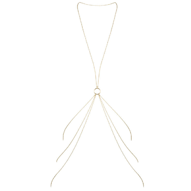 BIJOUX - MAGNIFIQUE METAL CHAINS FOR THE BODY 8 GOLD - 53Xshop