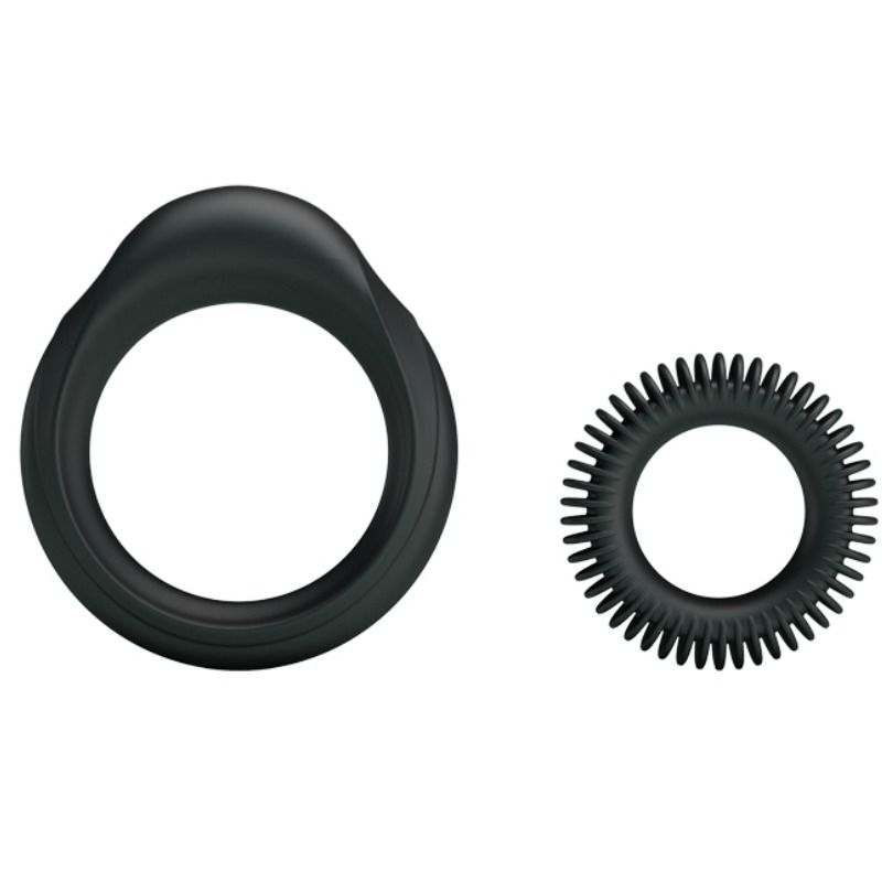 BAILE - KIT 2 SILICONE RINGS RING MANHOOD - 53Xshop