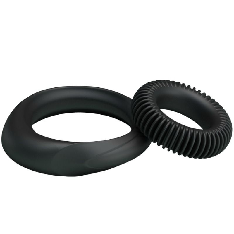 BAILE - KIT 2 SILICONE RINGS RING MANHOOD - 53Xshop