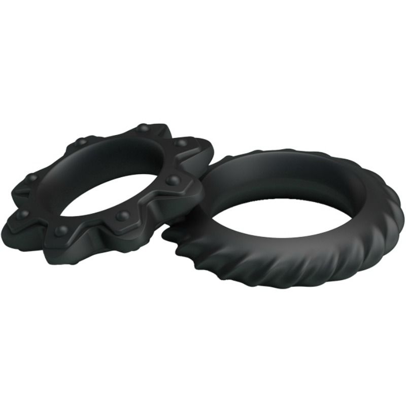 BAILE - KIT 2 RING FLOWERING SILICONE RINGS - 53Xshop
