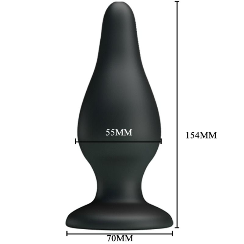 PRETTY LOVE - ERGONOMIC SILICONE PLUG 15.4 CM - 53Xshop