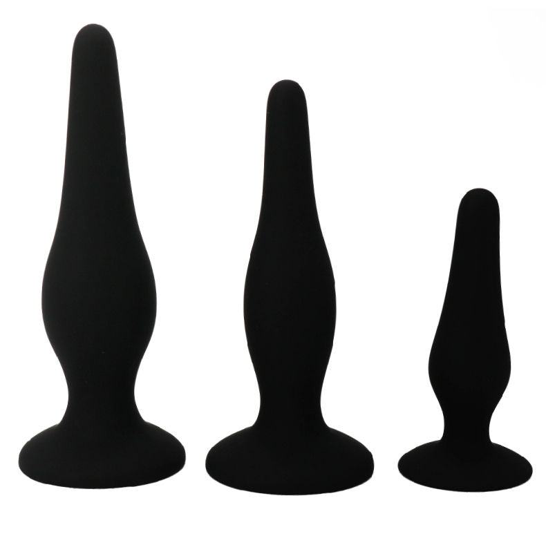 PRETTY LOVE - ANAL PLUGS SILICONE INITIATION KIT - 53Xshop
