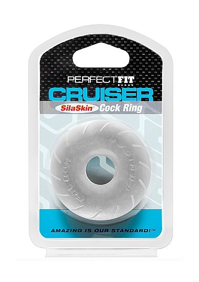PERFECT FIT BRAND - FAT BOY SILASKIN CRUISER RING TRANSPARENT - 53Xshop