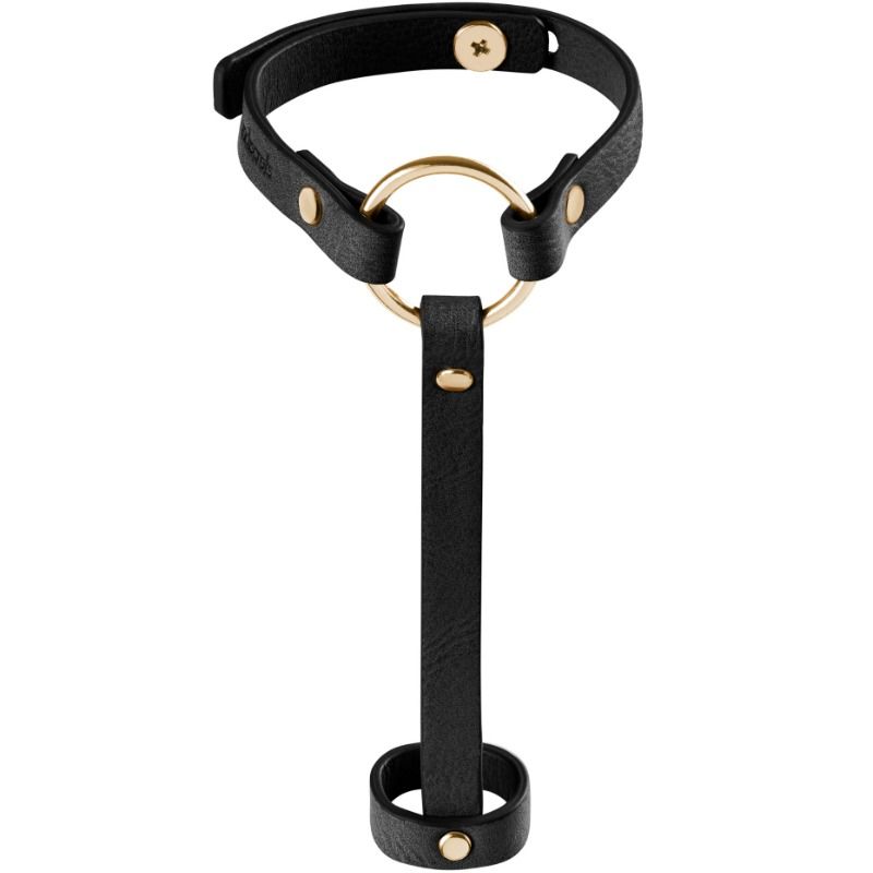 BIJOUX - INDISCRETS MAZE BRACELET / HAND HARNESS BLACK - 53Xshop
