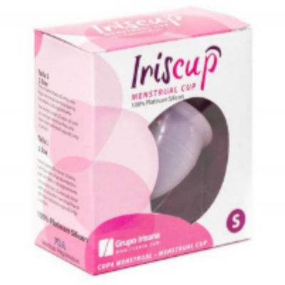 IRISCUP - SMALL PINK MONTH CUP A + FREE STERILIZER BAG - 53Xshop