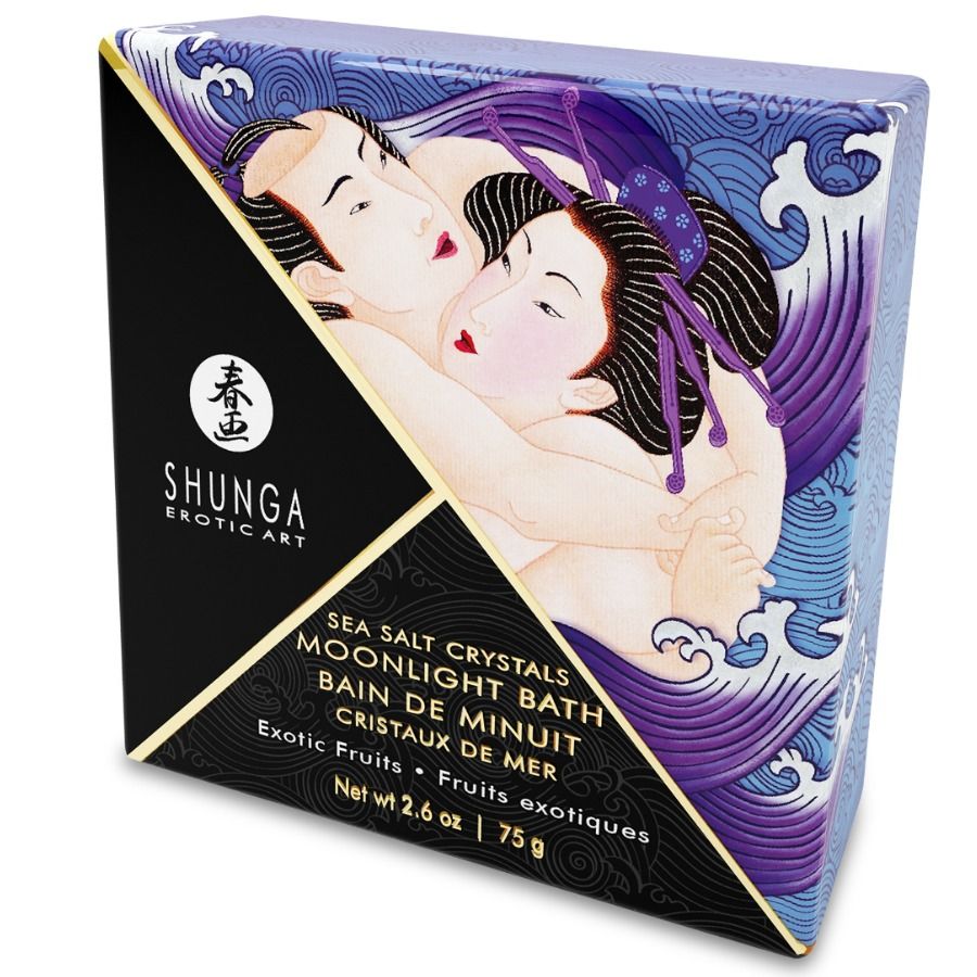 SHUNGA - EXOTIC PURPLE FLAVORED BATH SALTS 75 GR - 53Xshop
