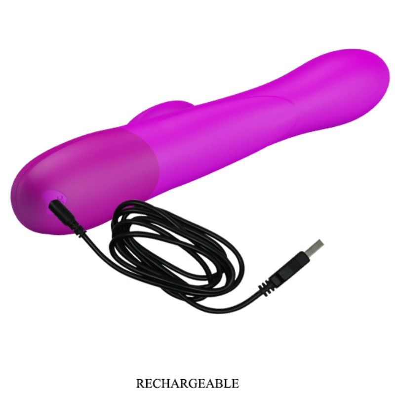 PRETTY LOVE - DEMPSEY RECHARGEABLE INFLATABLE VIBRATOR - 53Xshop