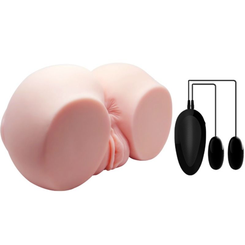 CRAZY BULL - REALISTIC VAGINA AND ANUS WITH VIBRATION - 53Xshop
