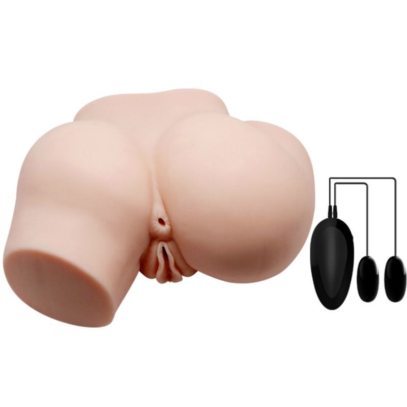 CRAZY BULL - BUTT WITH REALISTIC VAGINA AND ANUS AND VIBRATION - 53Xshop