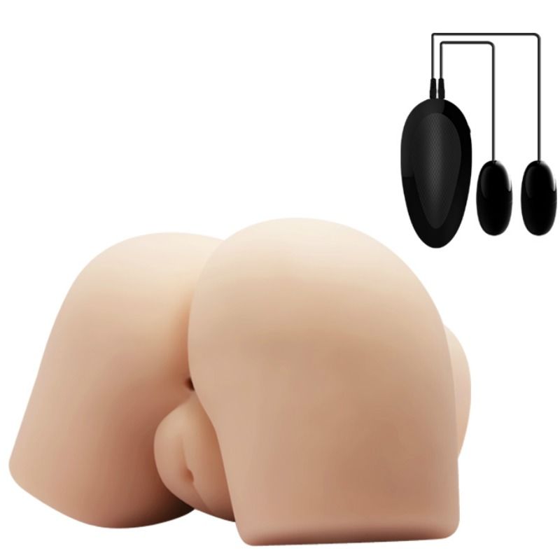 CRAZY BULL - REALISTIC VAGINA AND ANUS WITH VIBRATION POSITION 4 - 53Xshop