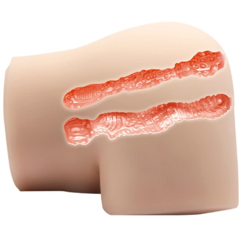 CRAZY BULL - REALISTIC VAGINA AND ANUS WITH VIBRATION POSITION 4 - 53Xshop