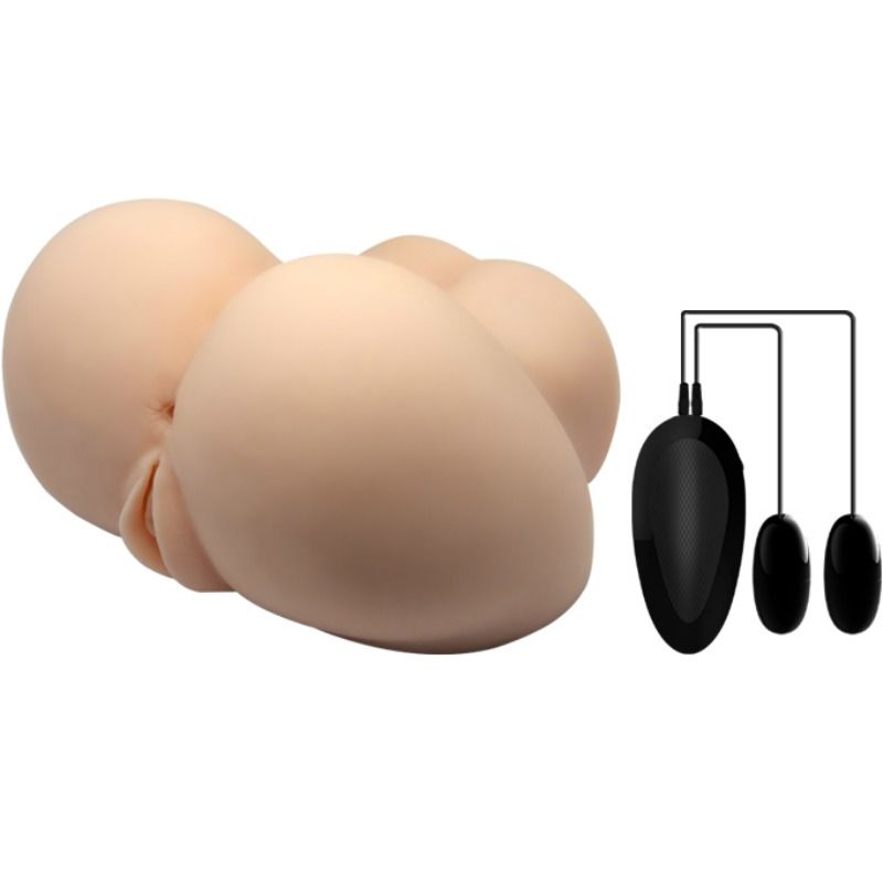 CRAZY BULL - REALISTIC VAGINA AND ANUS WITH VIBRATION POSITION 6 - 53Xshop