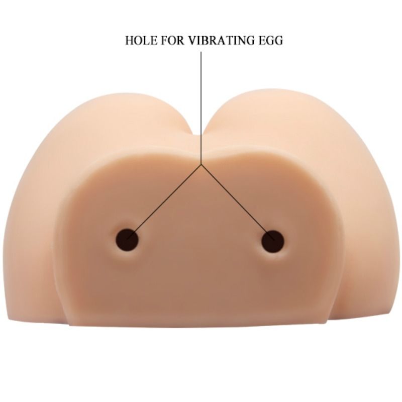 CRAZY BULL - REALISTIC VAGINA AND ANUS WITH VIBRATION POSITION 6 - 53Xshop