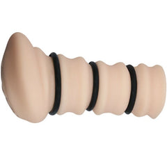 CRAZY BULL - MASTURBADOR WITH RINGS VAGINA MODEL 2 - 53Xshop
