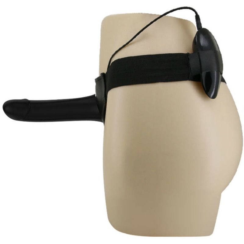 PRETTY LOVE - VITO STRAP ON WITH HOLLOW DILDO AND VIBRATION 17.3 CM - 53Xshop