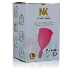 NINA KIKÍ - MENSTRUAL CUP PINK - SIZE L - 53Xshop