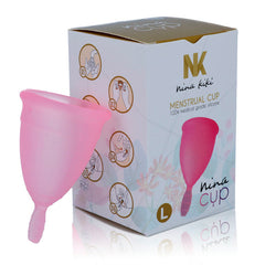 NINA KIKÍ - MENSTRUAL CUP PINK - SIZE L - 53Xshop