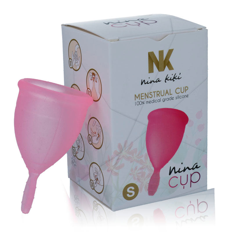 NINA KIKÍ - MENSTRUAL CUP PINK - SIZE S - 53Xshop