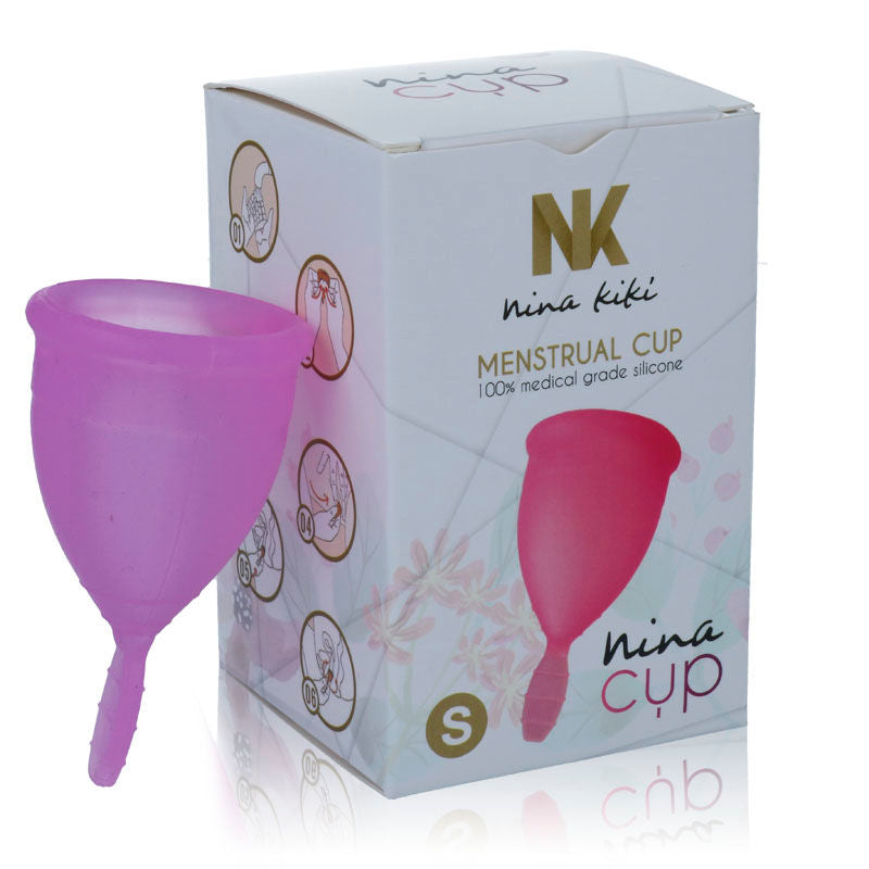 NINA KIKÍ - MENSTRUAL CUP PURPLE - SIZE S - 53Xshop