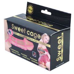 BAILE - SWEET 10 RHYTHMS SILICONE COVER AND RING FOR THE PINK PENIS - 53Xshop