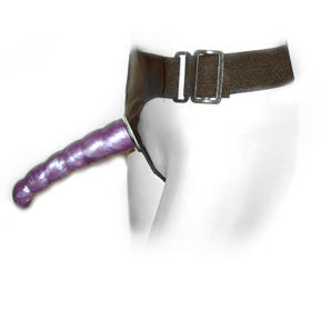 BAILE - LILAC FEMALE ANAL AND VAGINAL HARNESS GPOINT 17 CM - 53Xshop