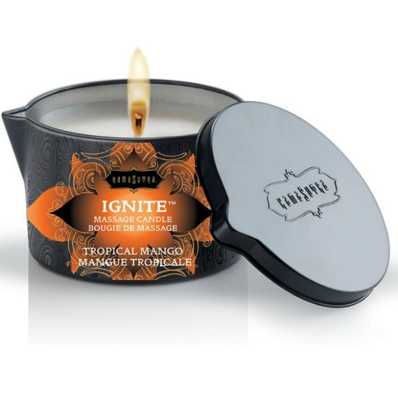 KAMASUTRA - MASSAGE CANDLE TROPICAL HANDLE 170 GR - 53Xshop