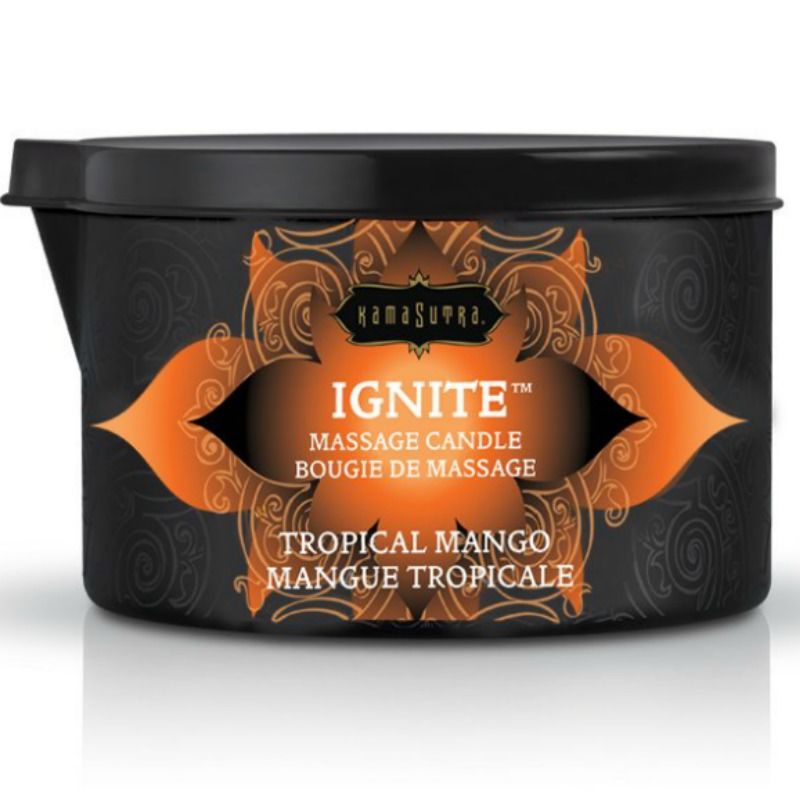 KAMASUTRA - MASSAGE CANDLE TROPICAL HANDLE 170 GR - 53Xshop