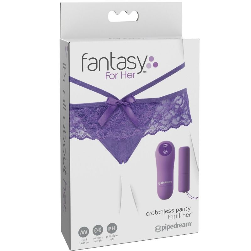 FANTASY FOR HER - CROTHLESS PANTY THRILL-HER - 53Xshop